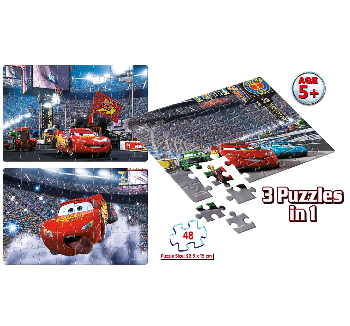 Frank Cars Floor Puzzles Multicolor 5Y+