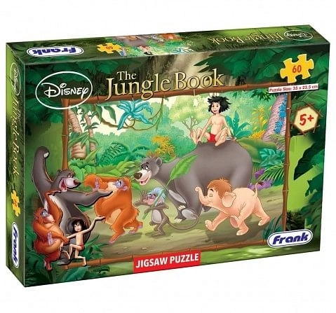 Frank The Jungle Book 60 Pcs Puzzle Puzzles for Kids Age 5Y+