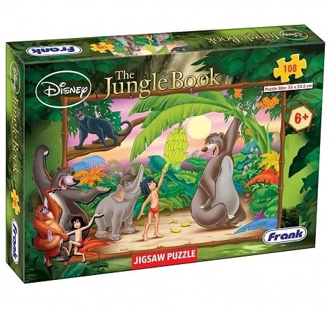 Frank The Jungle Book 108 Pcs Puzzles for Kids age 6Y+ 