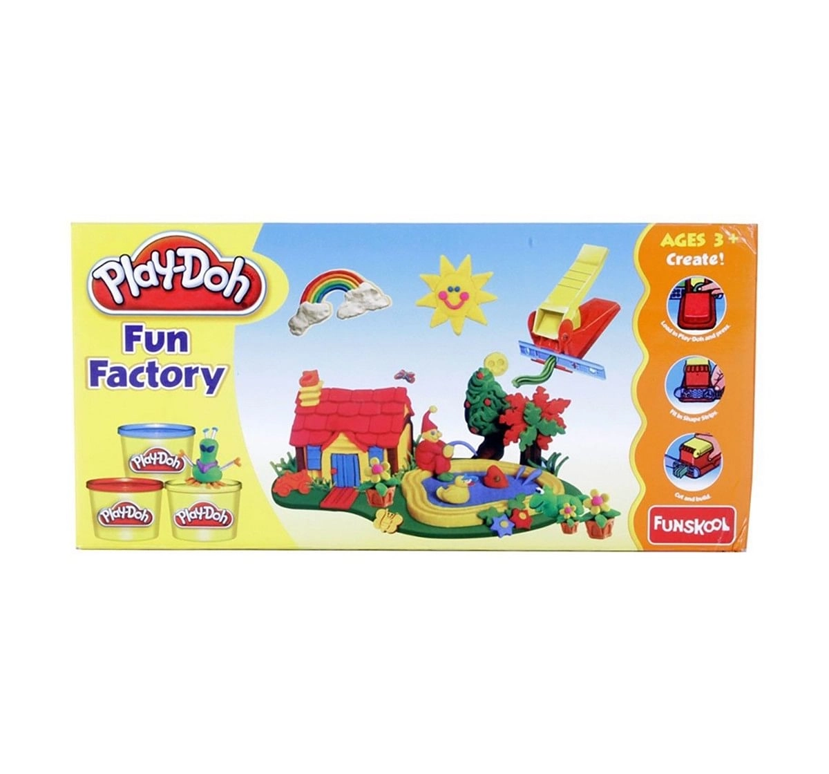  Funskool Play-Doh Fun Factory Clay & Dough for Kids age 3Y+ 