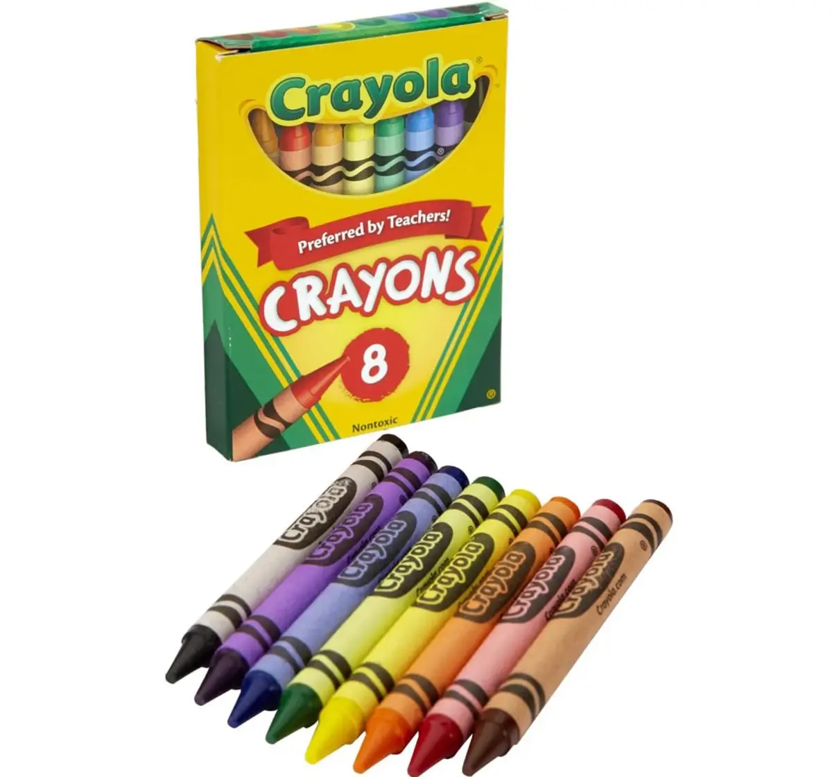 Crayola Classic Crayons, 8 pieces, 3Y+