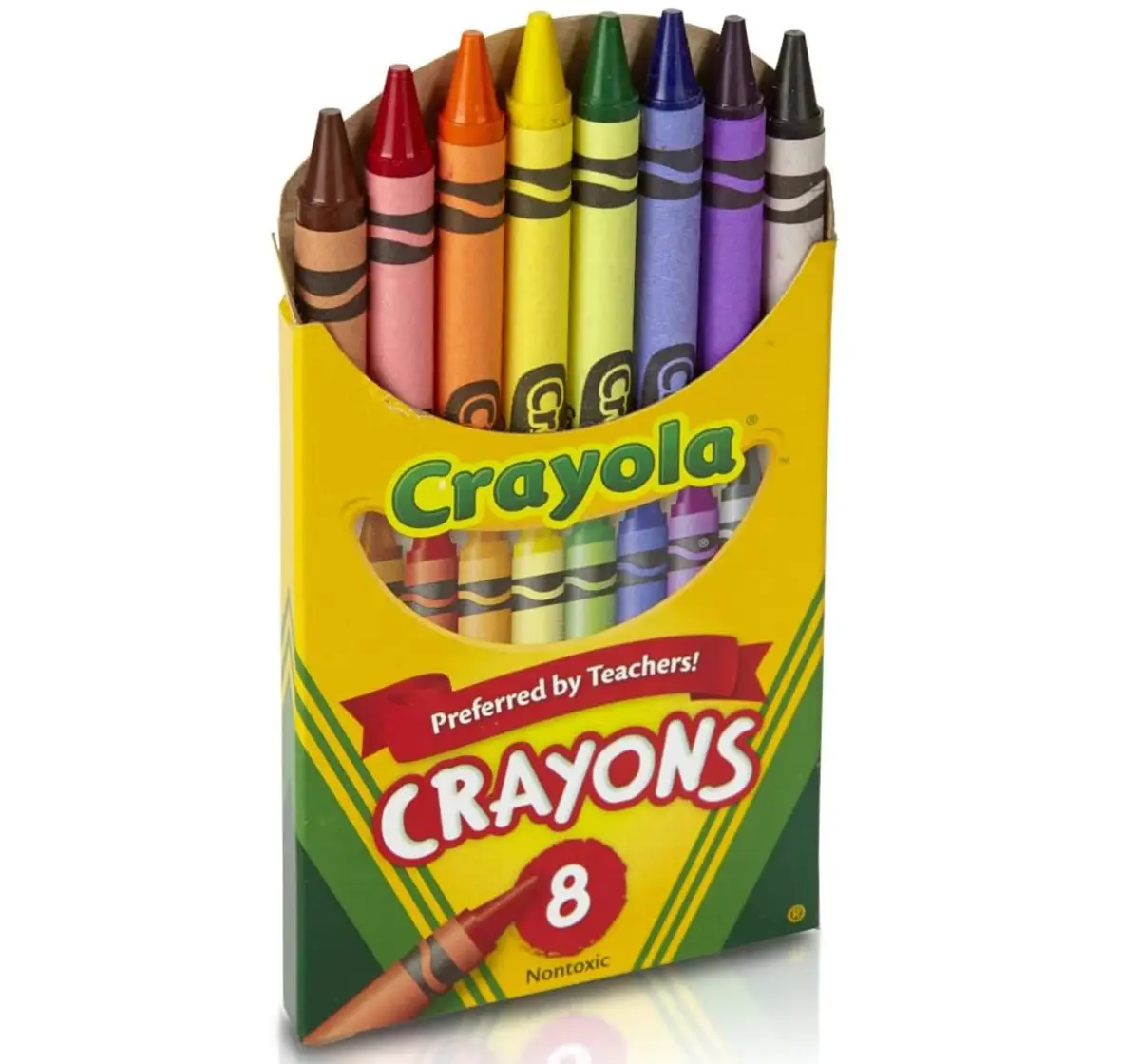 Crayola Classic Crayons, 8 pieces, 3Y+