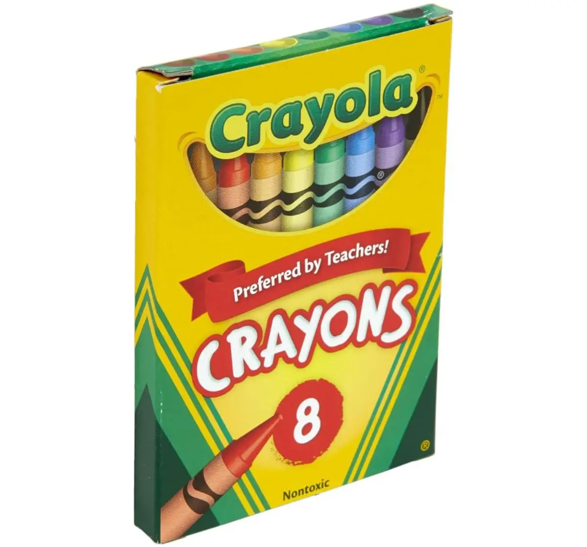 Crayola Classic Crayons, 8 pieces, 3Y+