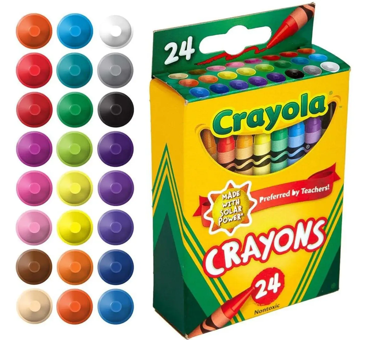 Crayola Classic Crayons, 24 pieces, 3Y+