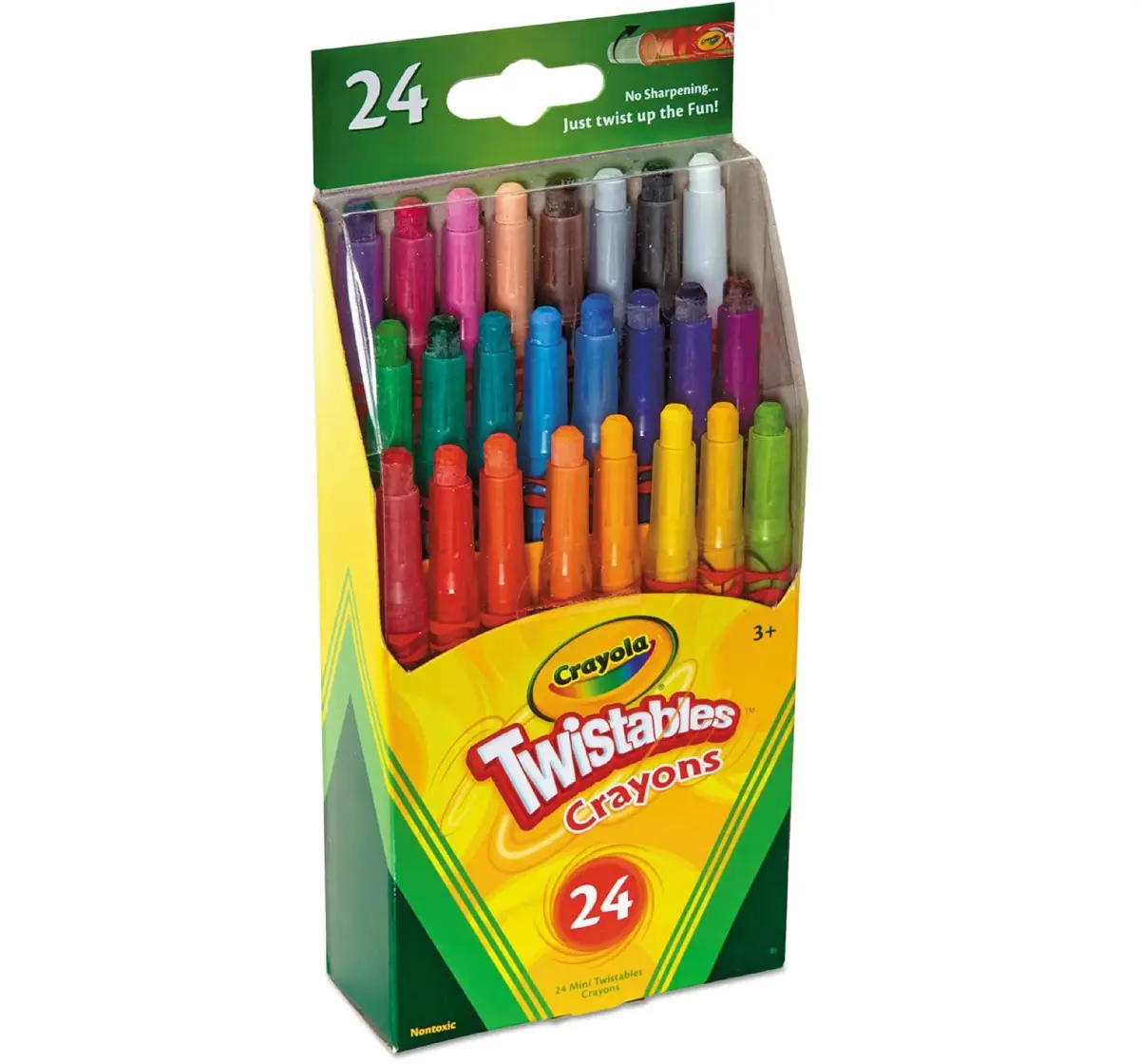 Crayola Mini Twistables Crayons, 24 pieces, 3Y+