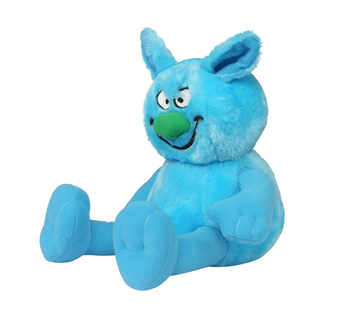 Hamleys Movers & Shakers- Ziggles Blue Interactive Soft Toys for Kids age 3Y+ - 13.7 Cm (Blue)
