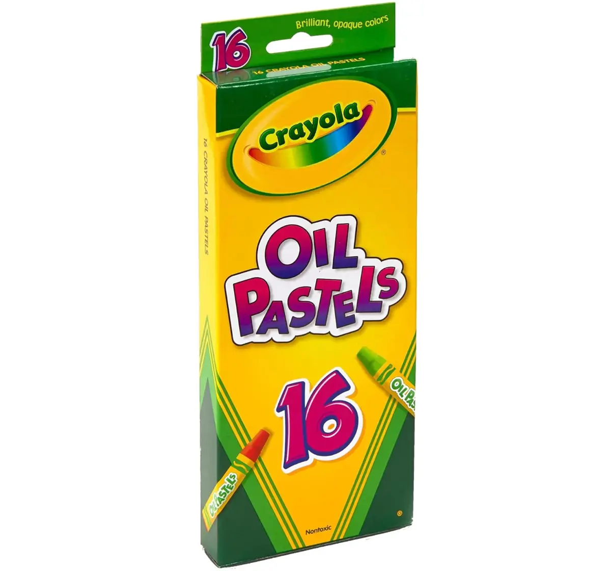 Crayola Oil Pastels, Assorted Colors, 16 pieces, 3Y+