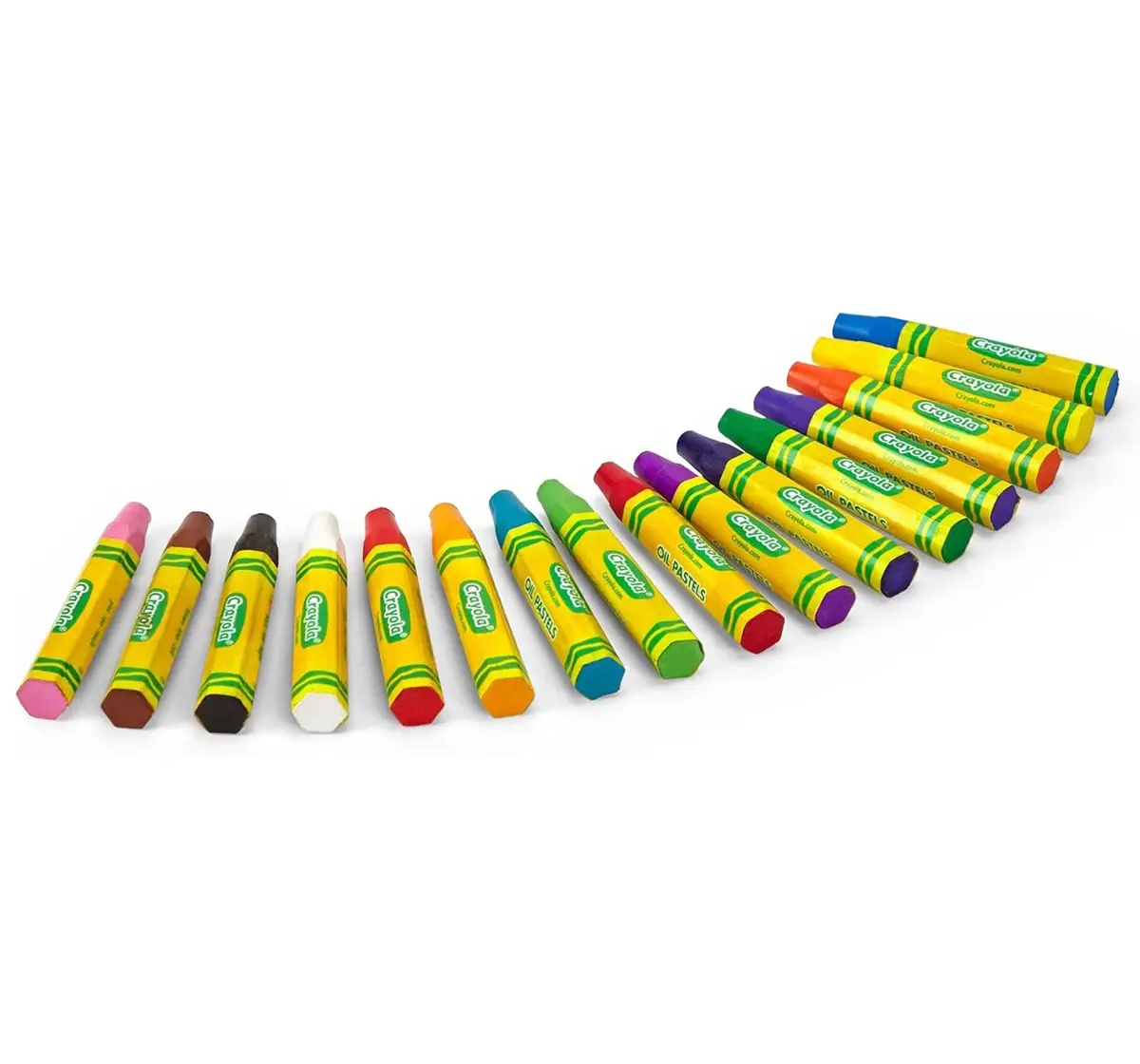 Crayola Oil Pastels, Assorted Colors, 16 pieces, 3Y+