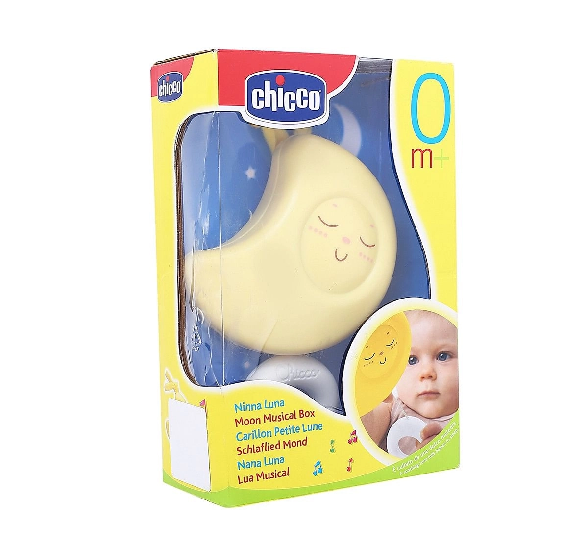 Chicco Musical Moon for New Born Kids age 0M+ 