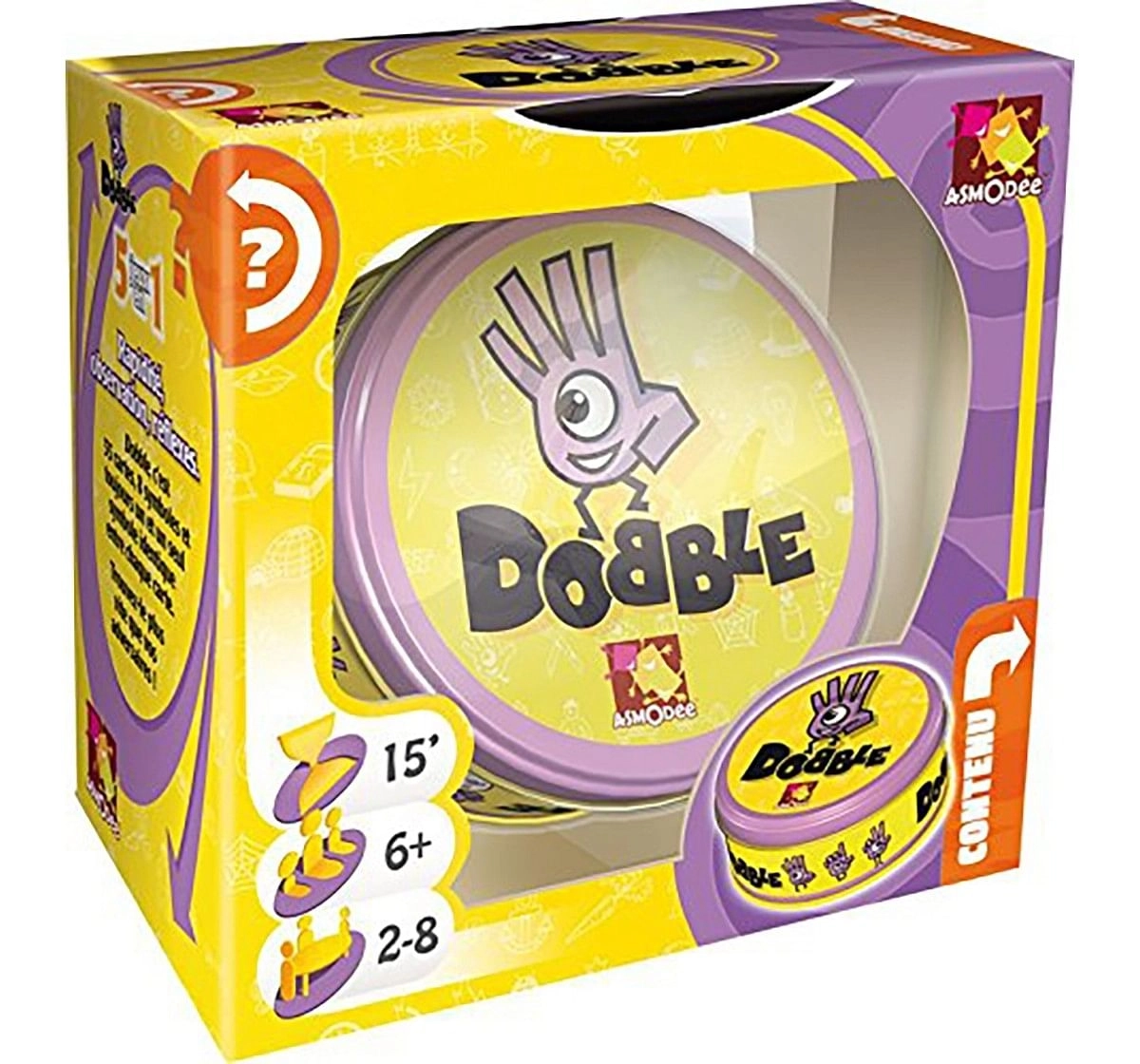 Funskool-Asmodee Dobble, Multicolor Games for Kids age 6Y+ 