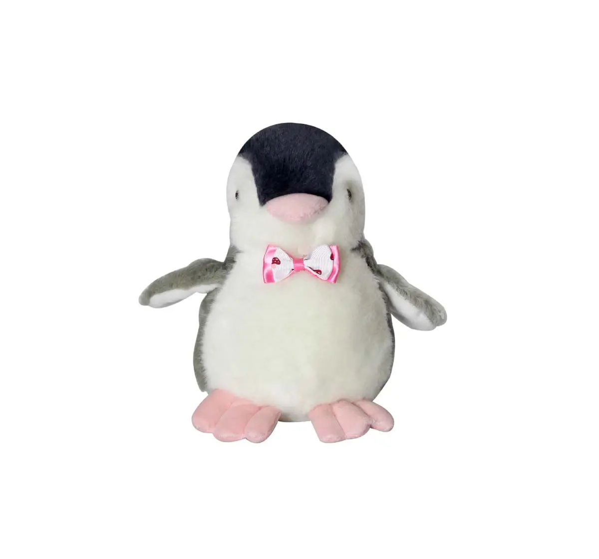 Soft Buddies Gray Fat Penguin Car Rear Tray Table Quirky Soft Toys for Kids age 12M+ 19.05 Cm 