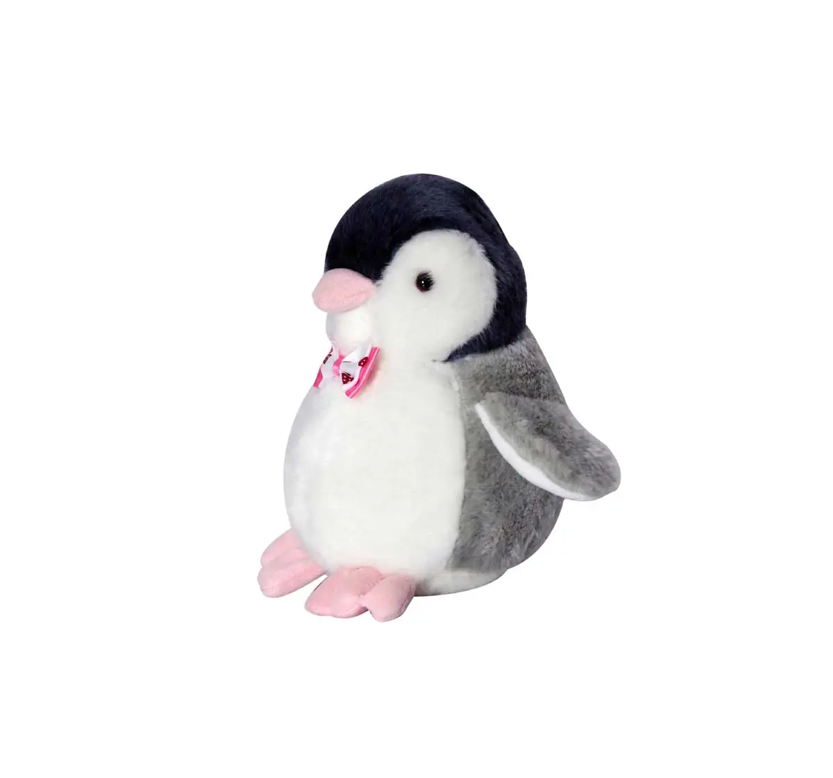 Soft Buddies Gray Fat Penguin Car Rear Tray Table Quirky Soft Toys for Kids age 12M+ 19.05 Cm 