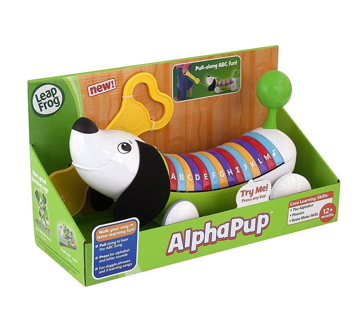  Leapfrog Alphapup Scout, Multi Color Learning Toys for Kids age 12M+ 