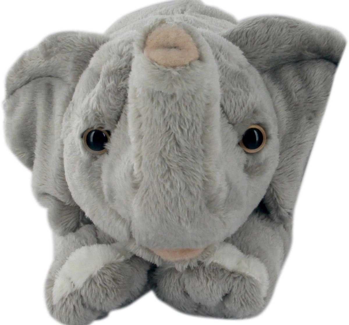 Hamleys Lying Animal Elephant Soft Toy (Gray) Animals & Birds for Kids age 0M+ - 10 Cm (Grey)