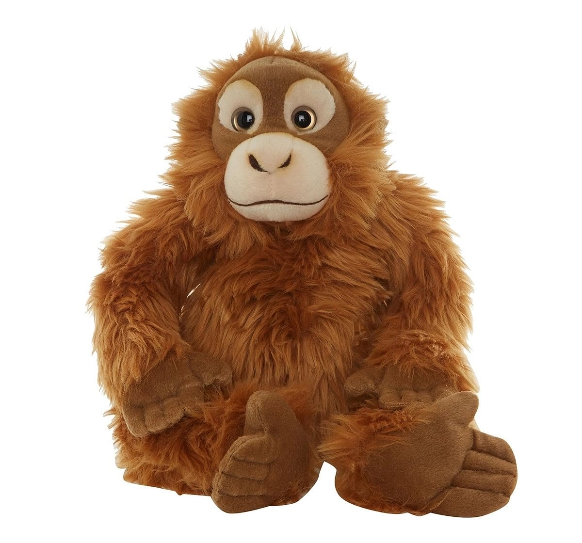 Hamleys Orangutan, Multi Color Animals & Birds for Kids age 3Y+ - 20 Cm (Brown)