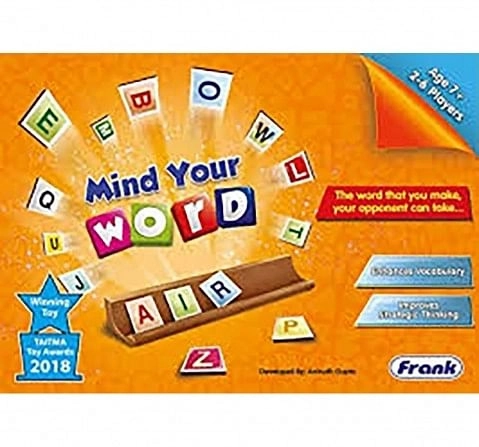 Frank Mind Your Word Game  Puzzles for Kids age 7Y+ 
