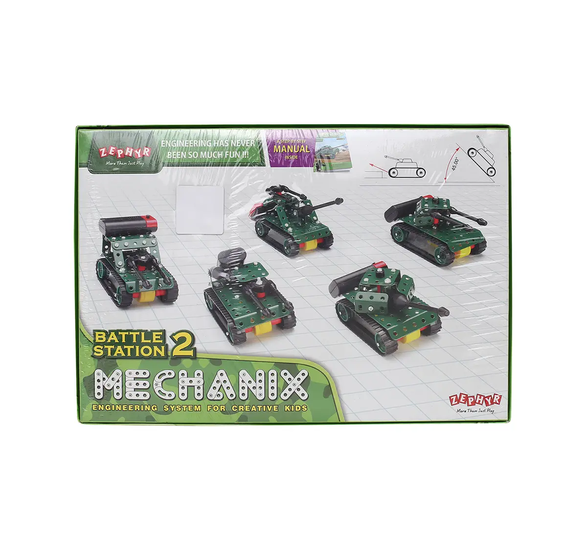 Mechanix Battle Station, Multi Colour Construction Sets for Kids age 7Y+ 