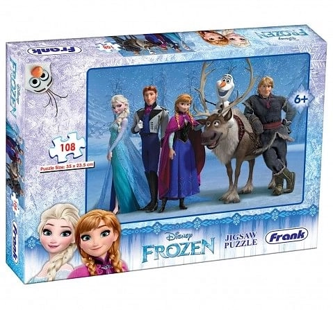 Frank Frozen 108 Pcs Puzzle Puzzles for Kids age 6Y+ 