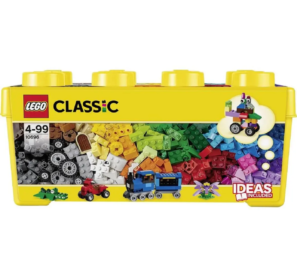 Lego Classic Medium Creative Brick Box 10696 Building Blocks, 4Y+