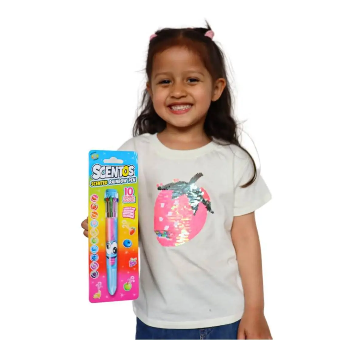 Scentos Rainbow Gel Pen, 3Y+