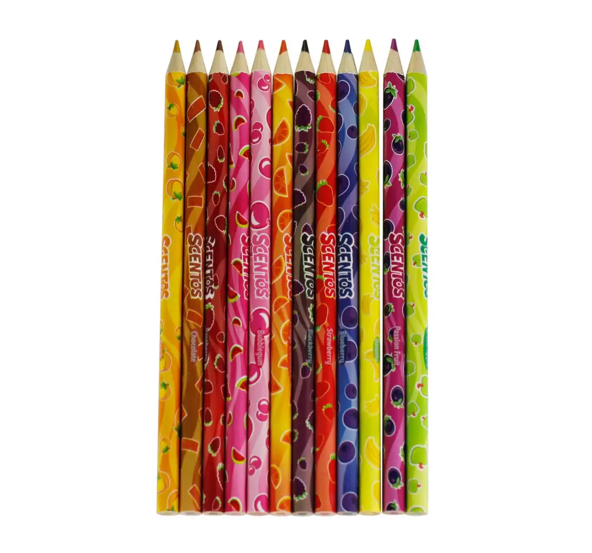Scentos 12 Colour Pencils, 3Y+