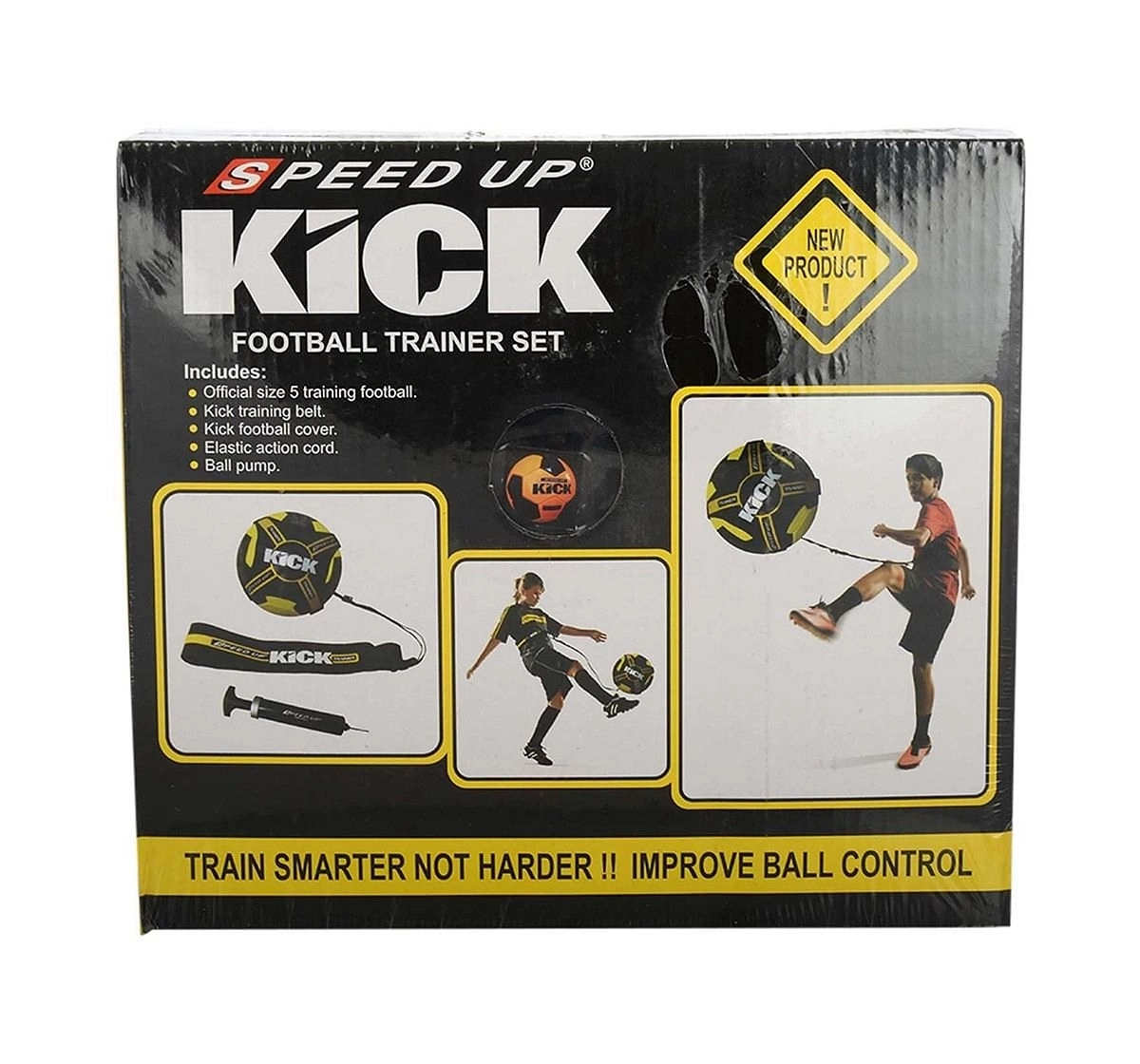 Speed Up Football Kick Trainer Combo Set for Kids age 3Y+ 