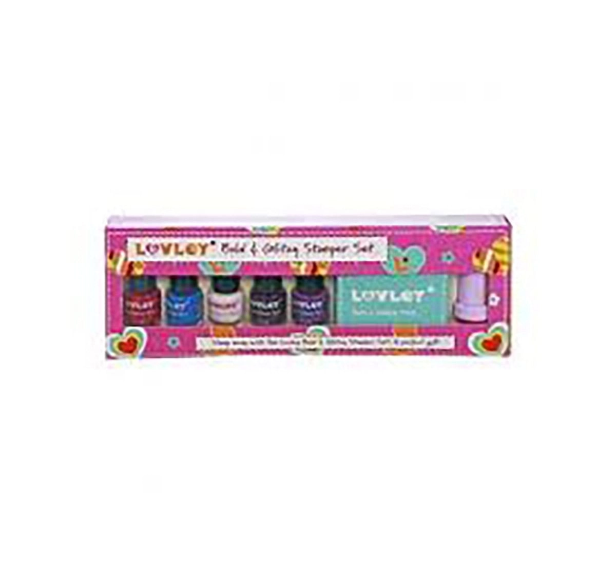 Luvley Nail Art with Glitsy Stamper Toileteries and Makeup for age 6Y+ 
