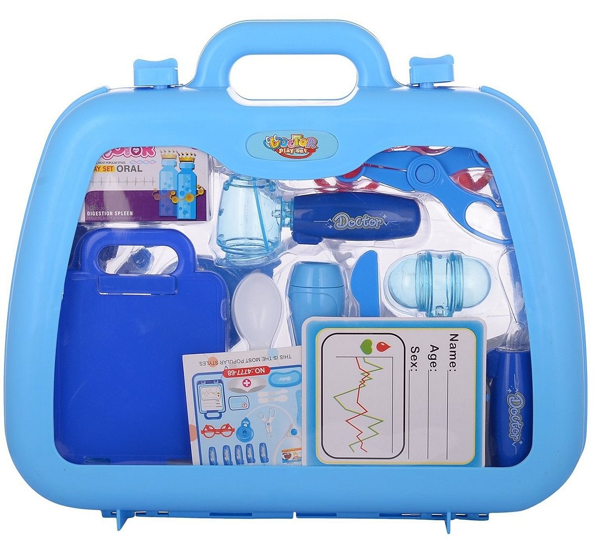 Comdaq Roleplay Doctor Set for Kids age 5Y+ (Blue)