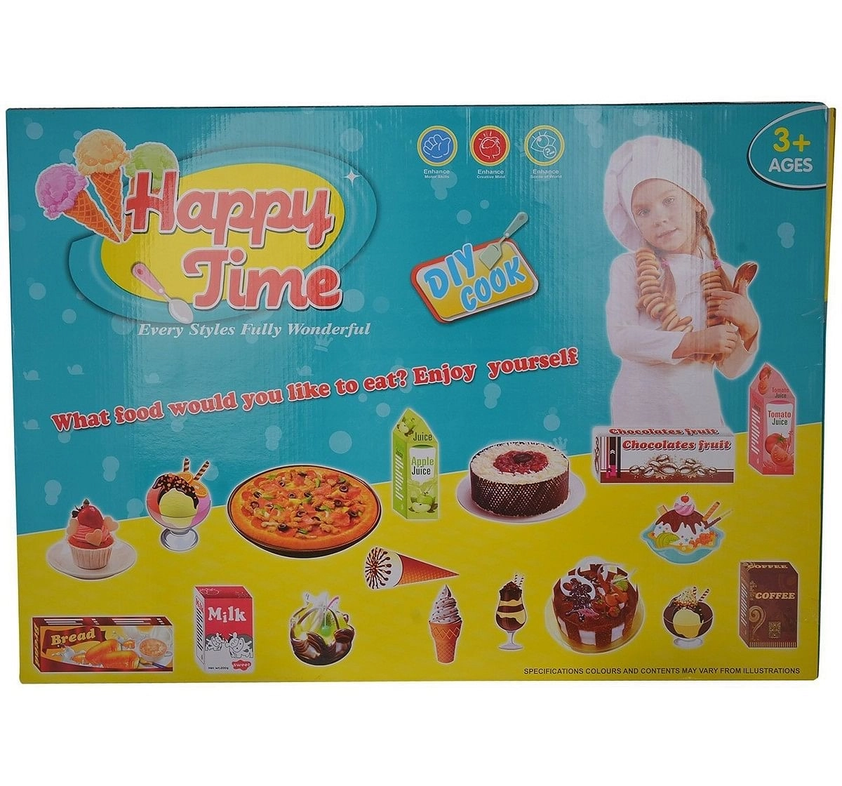 Comdaq Cake And Pizza Dinner Playset for age 4Y+ 