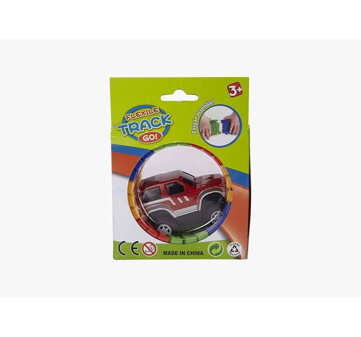  Rowan Lets Go Turbo Trax Set for Kids age 3Y+ (Red)