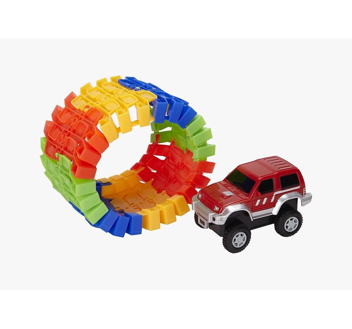  Rowan Lets Go Turbo Trax Set for Kids age 3Y+ (Red)