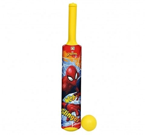 IToys Marvel Spiderman My first Bat & ball set for kids (Size.1),  3Y+(Multicolour)