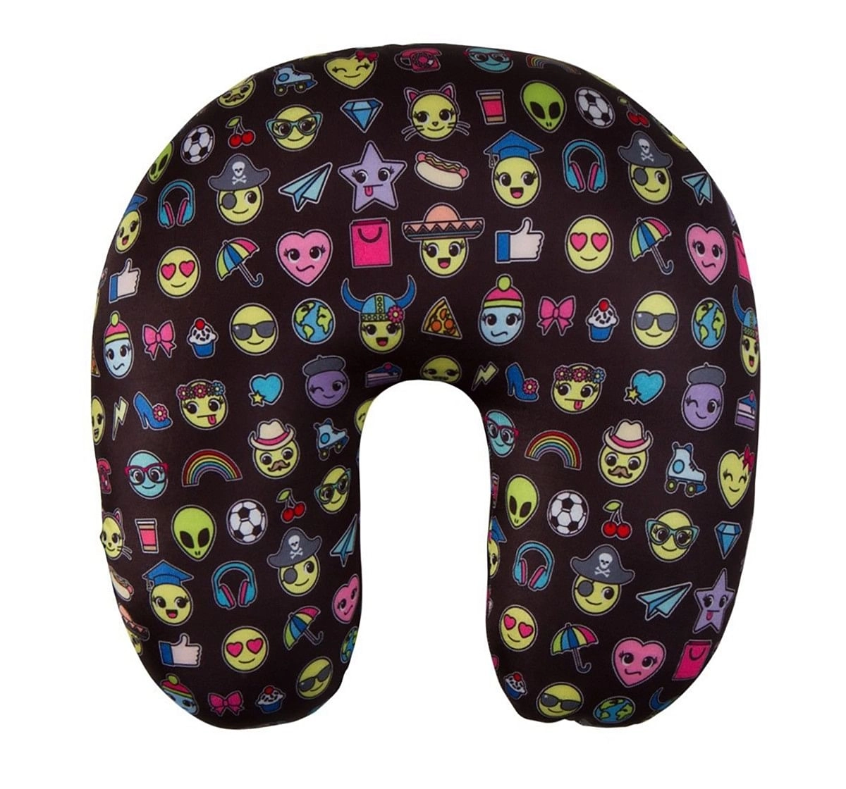 Fashion Angels Travel Pillow And Eye Mask - Emoji Novelty for Kids age 8Y+ 