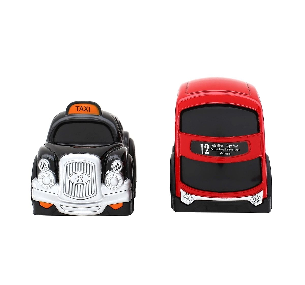  Hamleys London Bus And Taxi Playset (Red) Vehicles for Kids age 3Y+ (Red)