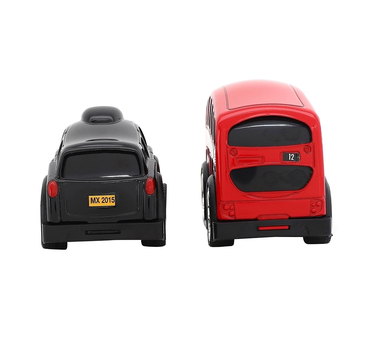  Hamleys London Bus And Taxi Playset (Red) Vehicles for Kids age 3Y+ (Red)