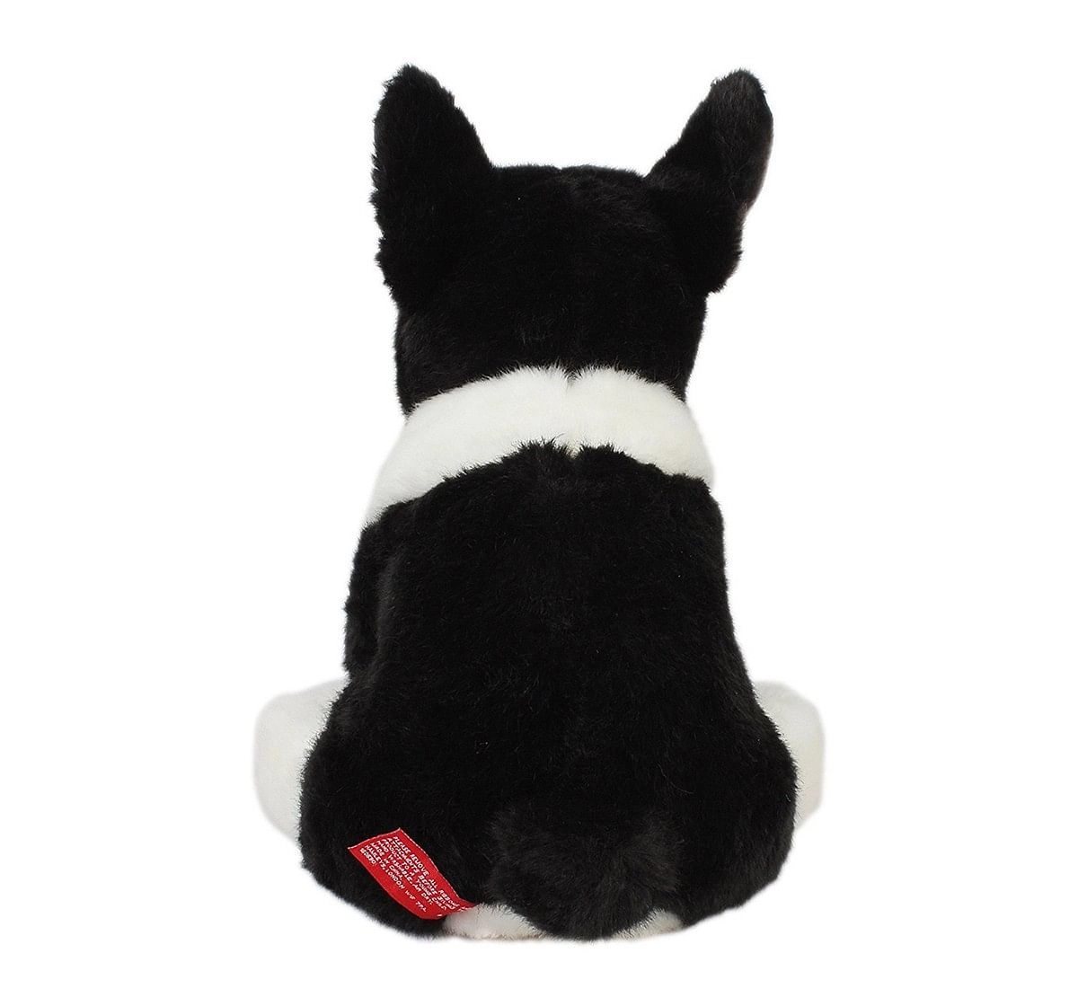 Hamleys French Bulldog Pet Animal Plush Soft Toy (White/Black) Animals & Birds for Kids age 12M+ - 22 Cm (White)
