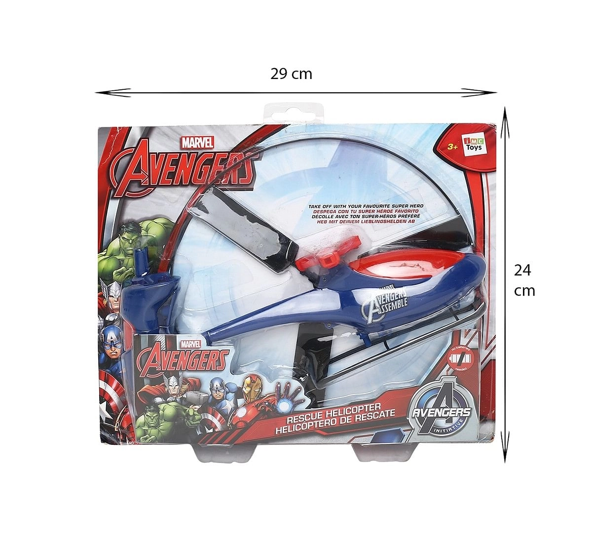 Marvel Avengers Rescue Helicopter Vehicles for Kids age 3Y+ 