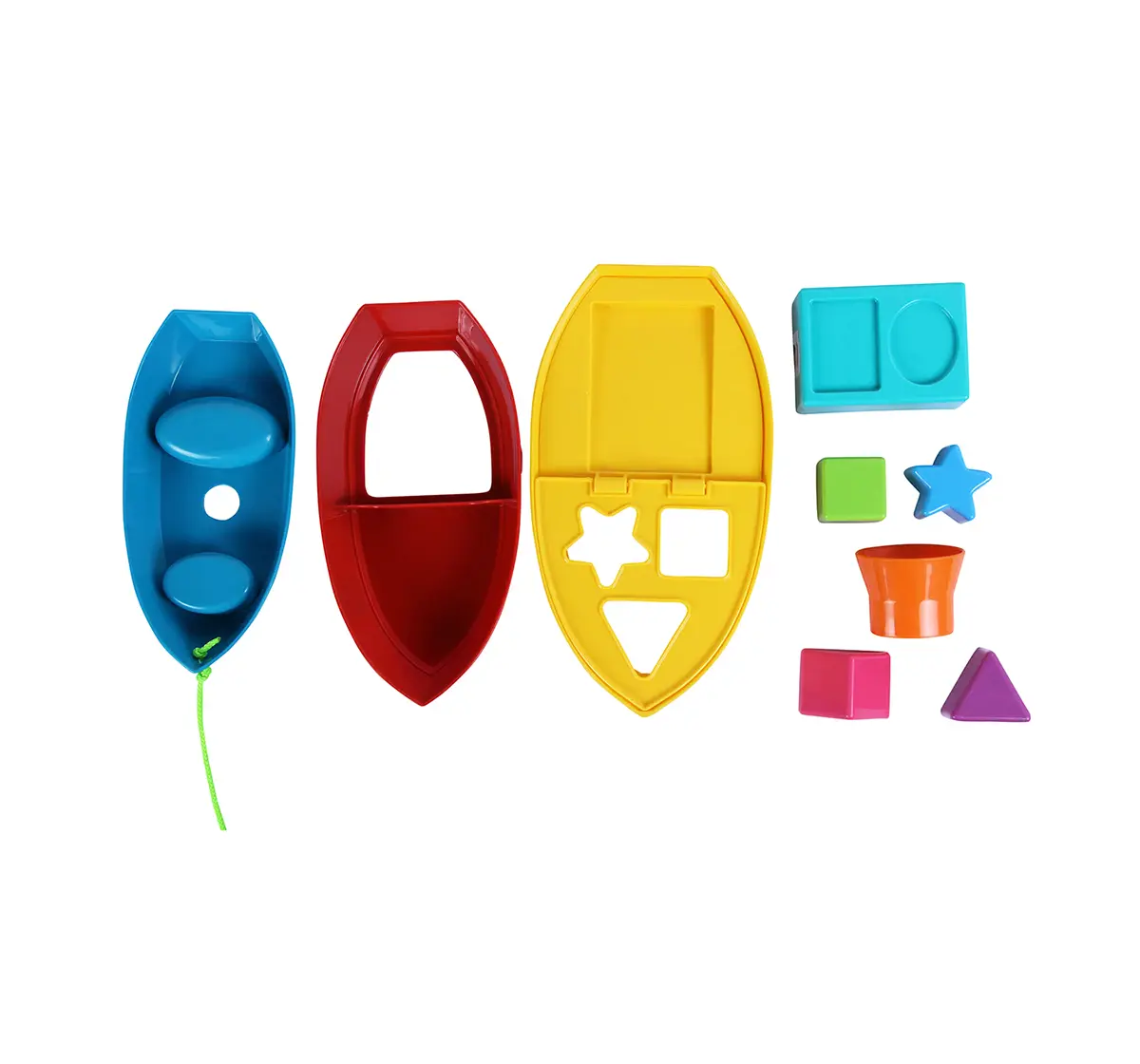 Giggles Stack A Boat, Multi Color Activity Toys for Kids age 12M+ 
