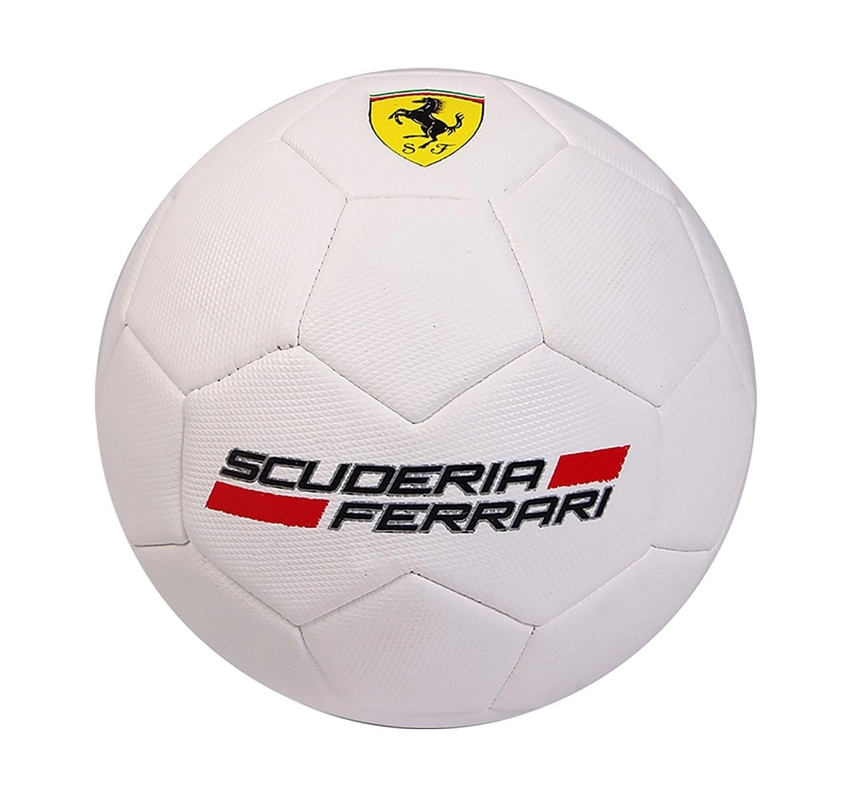Ferrari Soccer Ball - Sports & Accessories for Kids age 5Y+ (White)
