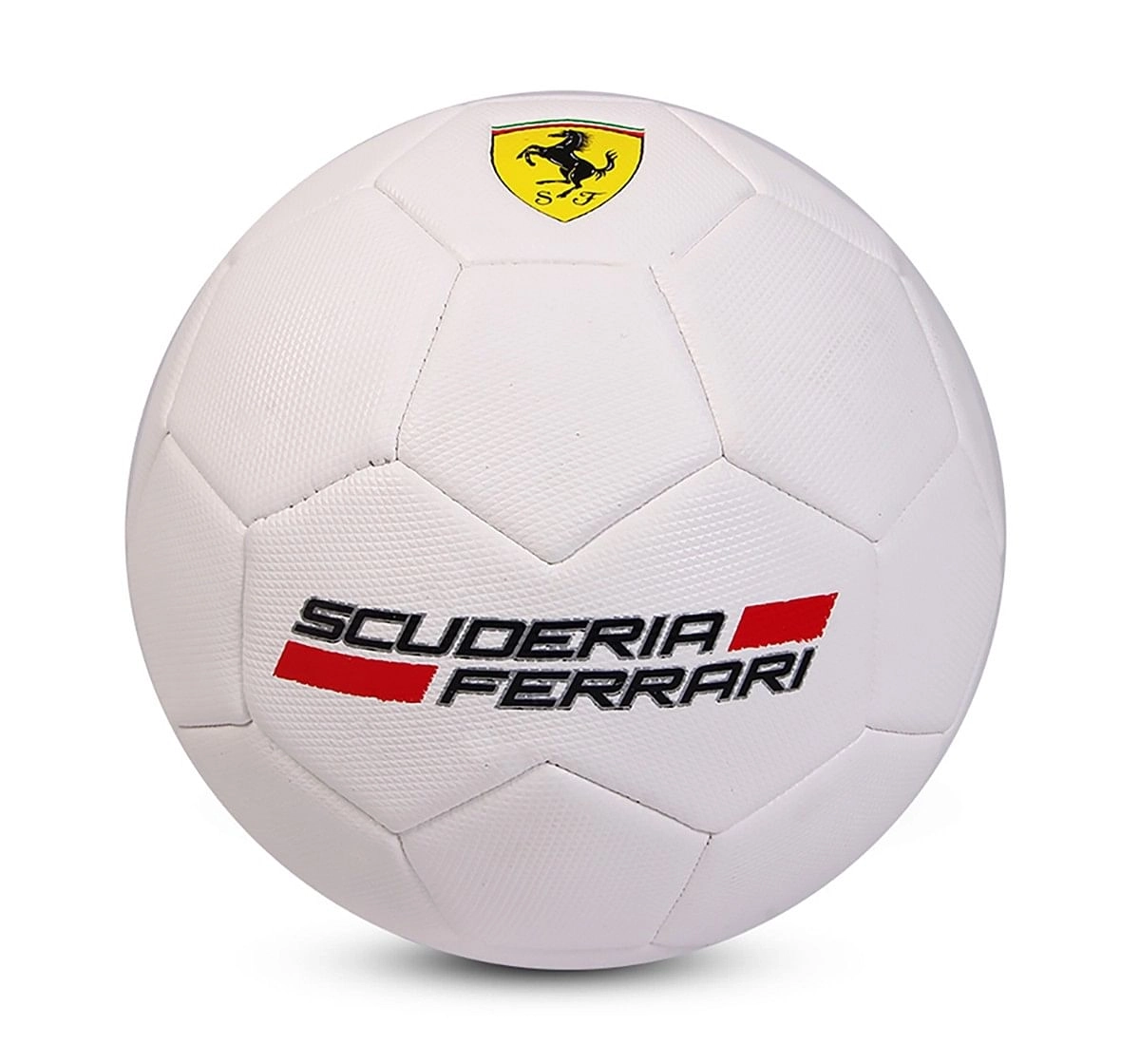 Ferrari Soccer Ball - Sports & Accessories for Kids age 5Y+ (White)