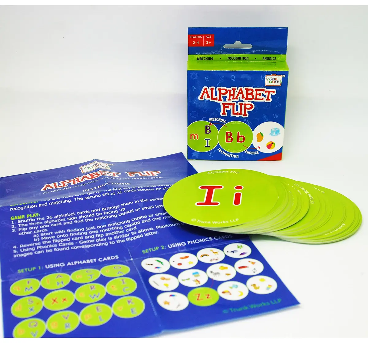 Trunkworks Trunk Works Alphabet Flip  Games for Kids age 3Y+ 