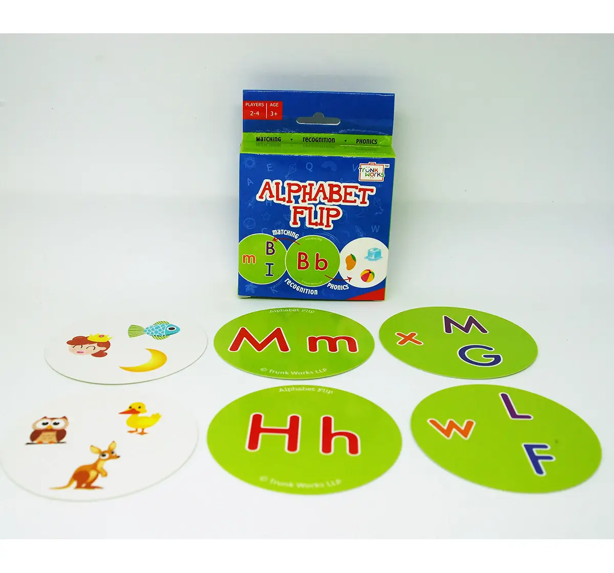 Trunkworks Trunk Works Alphabet Flip  Games for Kids age 3Y+ 