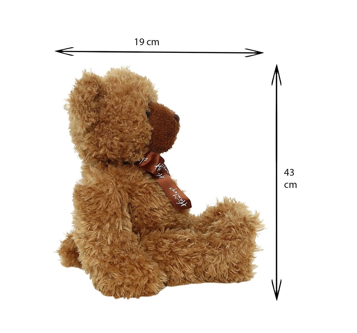 Hamleys Teddy Bear Soft Toy (Brown)  age 3Y+ - 43 Cm (Brown)