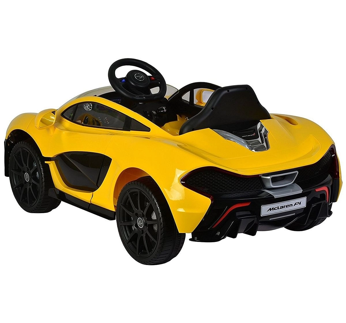 Chilokbo McLaren P1 Battery Operated Ride-on Car Yellow Battery Operated Rideons for Kids age 18M + (Yellow)