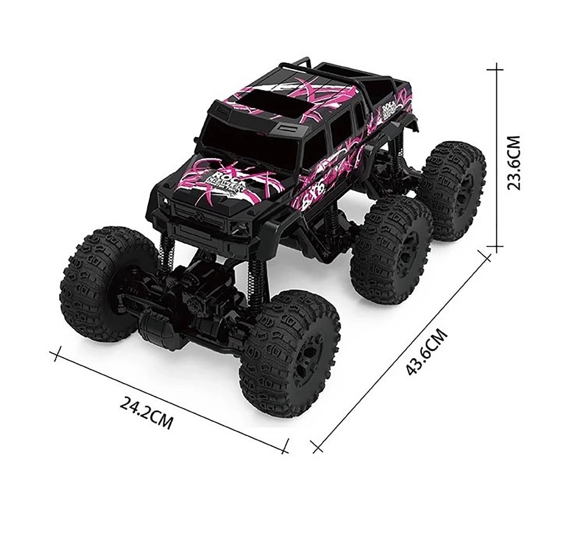 Rw 24ghz Remote Control Rock Crawler Car Remote Control Toys for Kids age 8Y+ 