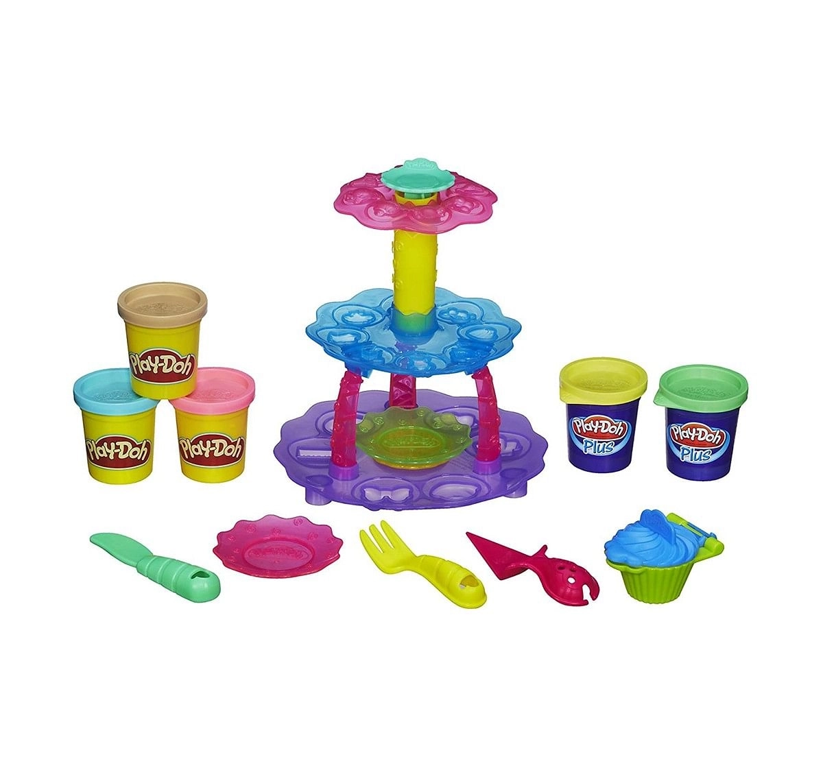  Play-Doh Sweet Shoppe Cupcake Tower Clay & Dough for Kids age 3Y+ 