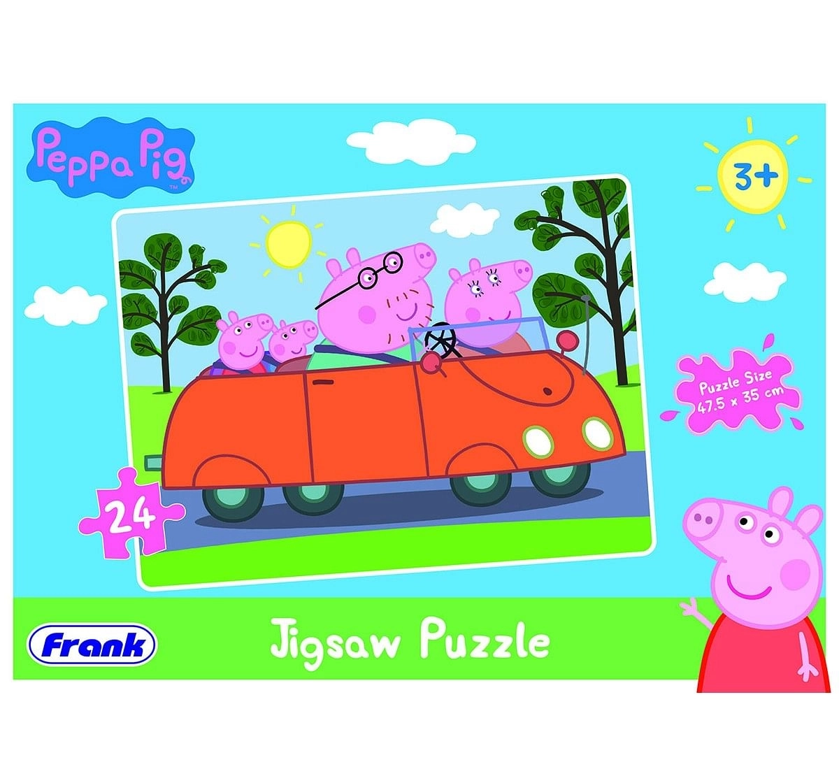 Frank Peppa Pig Floor Puzzle  for Kids age 3Y+ 