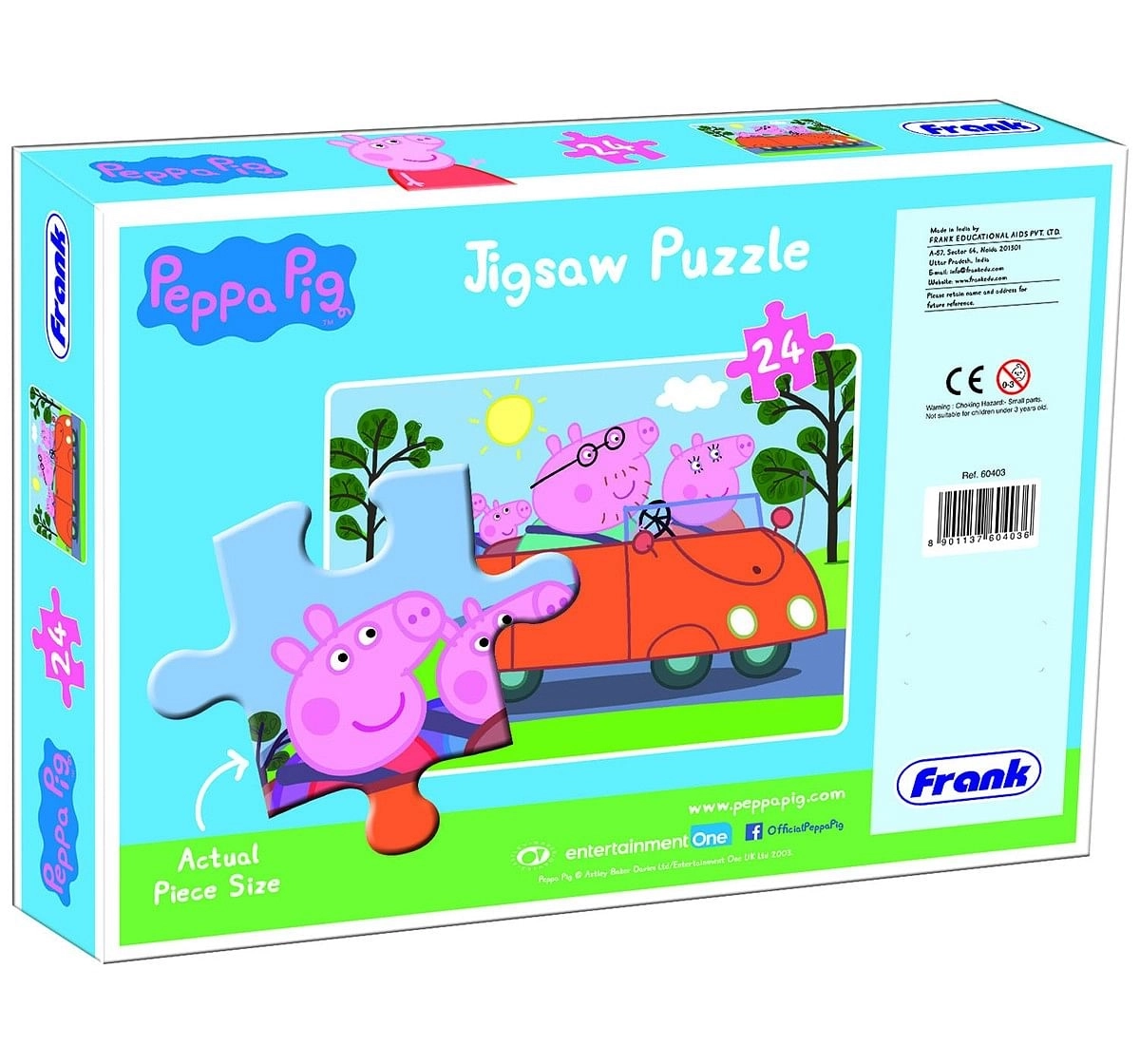 Frank Peppa Pig Floor Puzzle  for Kids age 3Y+ 