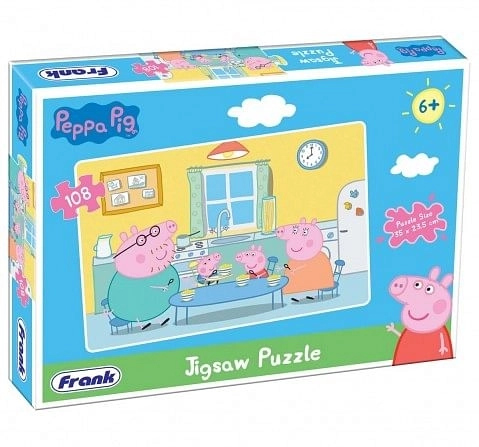 Frank Peppa Pig 108 Pcs Puzzle Puzzles for Kids Age 6Y+