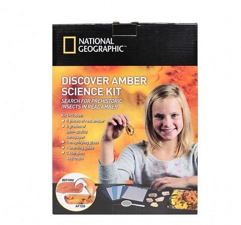 National Geographic Discover Amber Science Kit for Kids age 8Y+ 